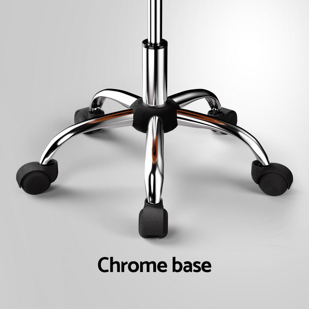 Artiss Salon Stool Swivel Chair Backrest Chairs - Cosy Abode