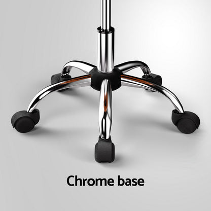 Artiss Salon Stool Swivel Chair Backrest Chairs - Cosy Abode