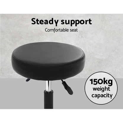 Artiss Salon Stool Round Swivel Chair - Cosy Abode
