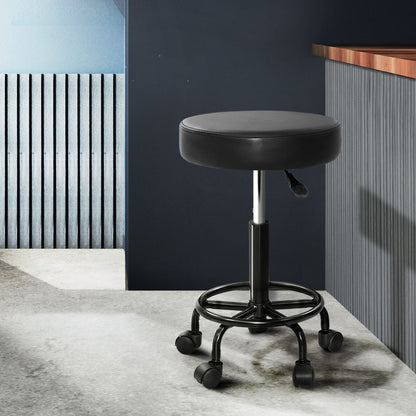 Artiss Salon Stool Round Swivel Chair - Cosy Abode