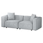 Artiss Modular Sofa Chaise Set 2-Seater Grey - Cosy Abode