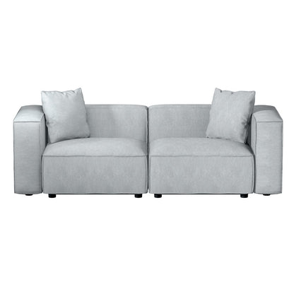 Artiss Modular Sofa Chaise Set 2-Seater Grey - Cosy Abode