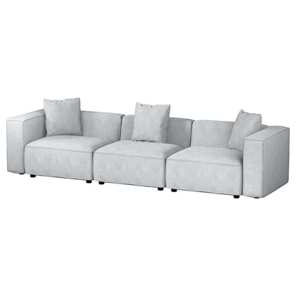 Artiss Modular Sofa Chaise Set 3-Seater Grey - Cosy Abode