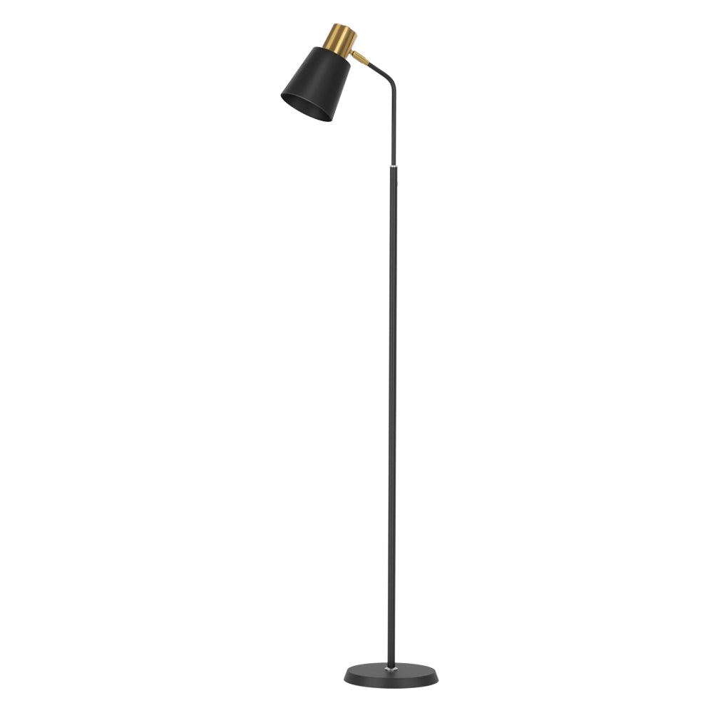 Artiss Floor Lamp LED Light Stand Modern Home Living Room Office Reading Black - Cosy Abode