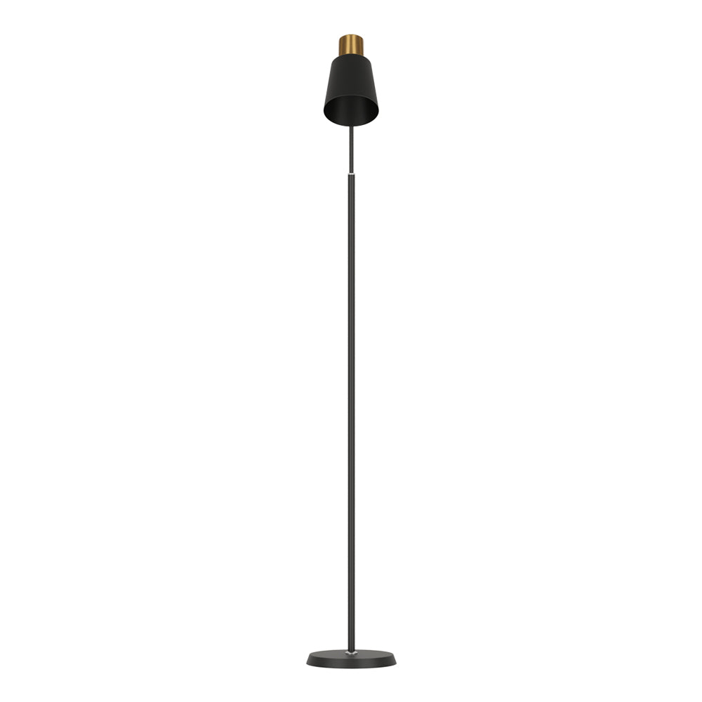 Artiss Floor Lamp LED Light Stand Modern Home Living Room Office Reading Black - Cosy Abode