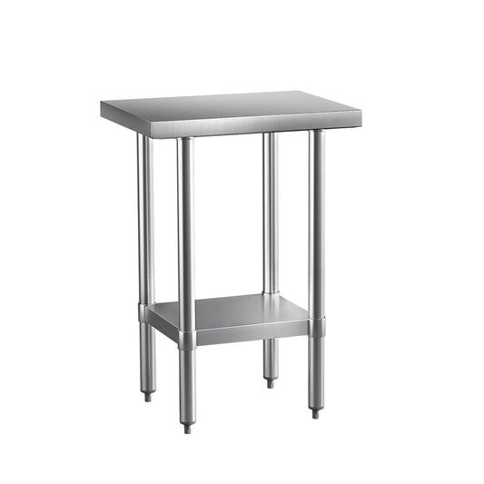 Cefito Stainless Steel Kitchen Benches Work Bench 610x457mm 430 - Cosy Abode