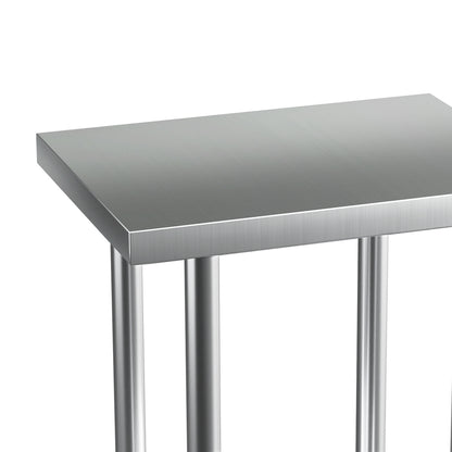 Cefito Stainless Steel Kitchen Benches Work Bench 610x457mm 430 - Cosy Abode