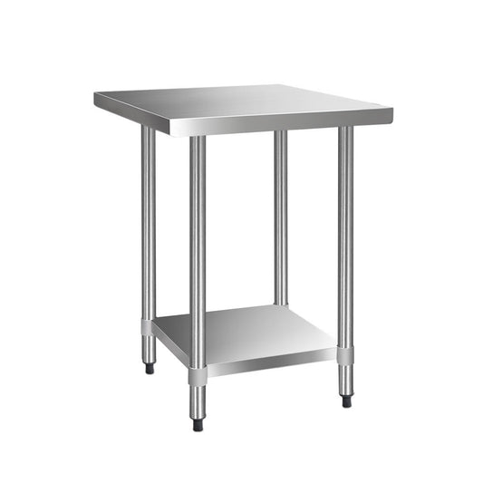 Cefito 760x760mm Stainless Steel Kitchen Bench 430 - Cosy Abode