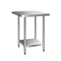 Cefito 760x760mm Stainless Steel Kitchen Bench 430 - Cosy Abode