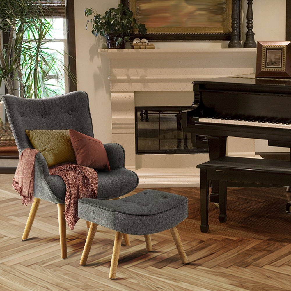 Artiss LANSAR Lounge Accent Chair - Cosy Abode
