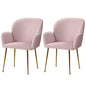 Artiss Dining Chairs Set of 2 Velvet Armchair Pink - Cosy Abode