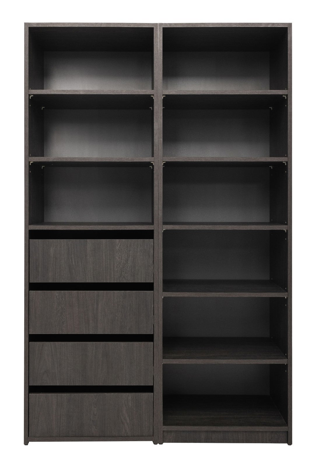 GENEVA SIX SHELF BUILD IN WARDROBE - NORDIC ASH - Cosy Abode