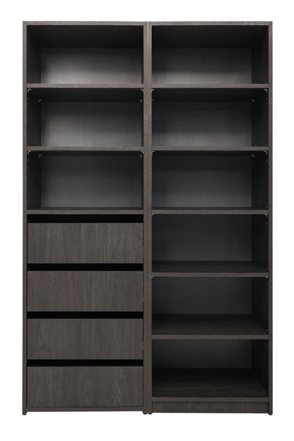 GENEVA SIX SHELF BUILD IN WARDROBE - NORDIC ASH - Cosy Abode