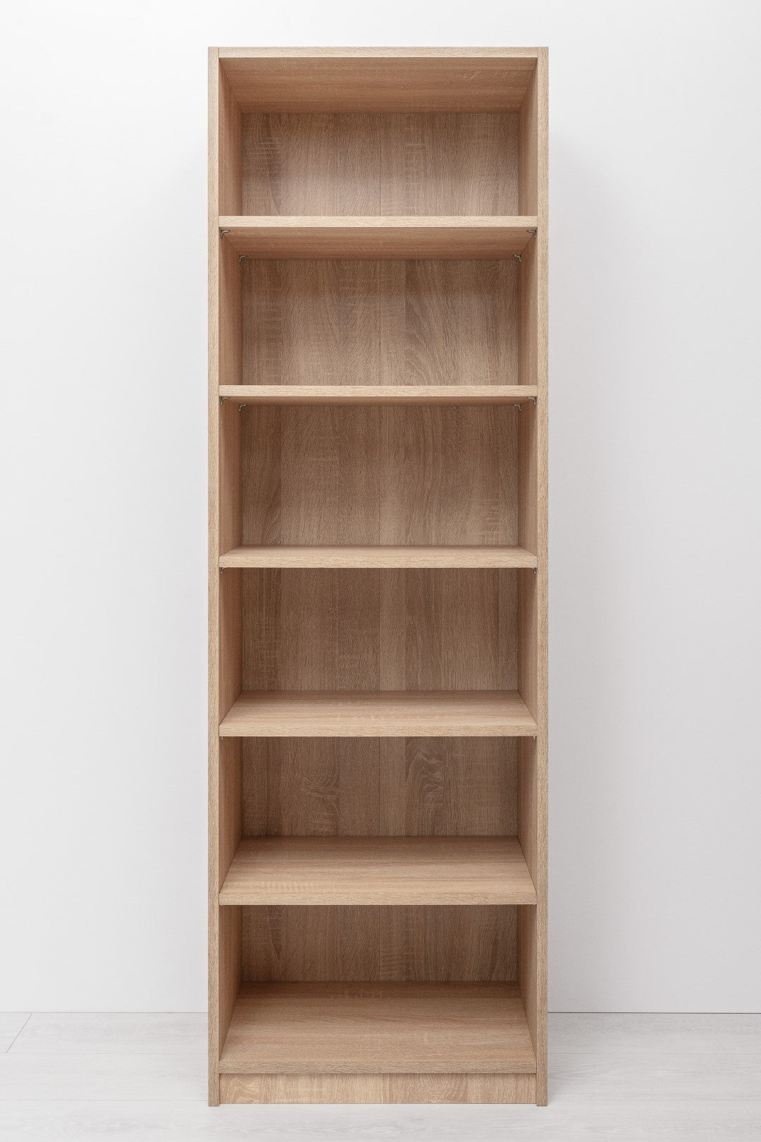 GENEVA SIX SHELF BUILD IN WARDROBE - NATURAL OAK - Cosy Abode