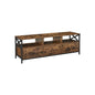 Modern Wooden TV Cabinet Holds TVs - Cosy Abode