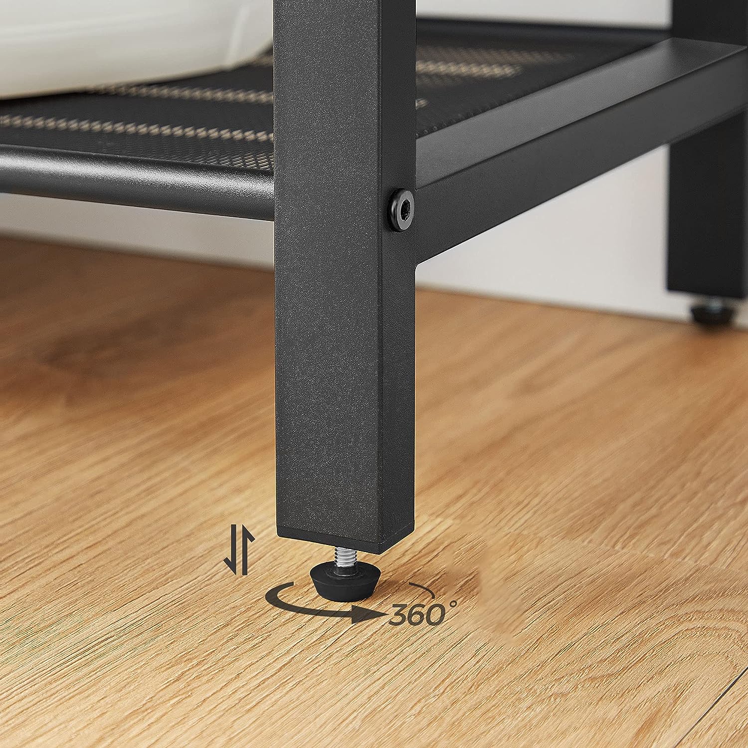 Shoe Rack Storage Organiser 4 Shelves - Cosy Abode