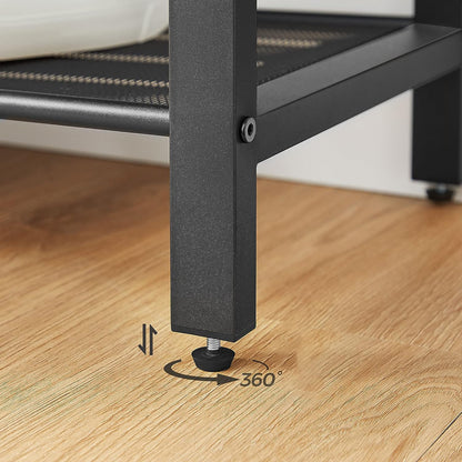 Shoe Rack Storage Organiser 4 Shelves - Cosy Abode