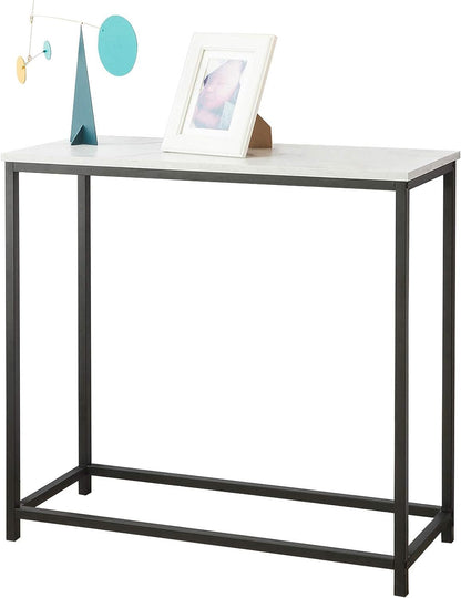 Console Table Metal Frame Hallway Table - Cosy Abode