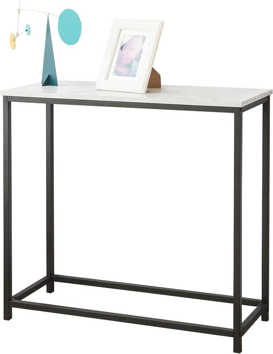 Console Table Metal Frame Hallway Table - Cosy Abode