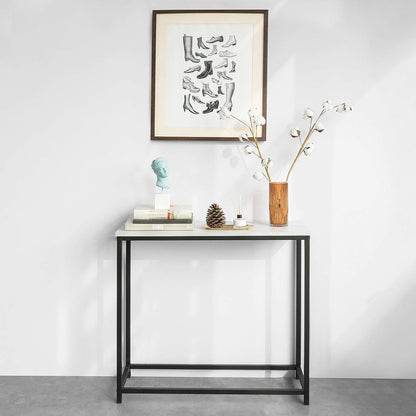 Console Table Metal Frame Hallway Table - Cosy Abode