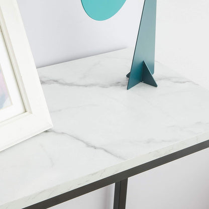 Console Table Metal Frame Hallway Table - Cosy Abode