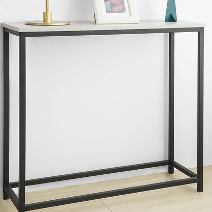 Console Table Metal Frame Hallway Table - Cosy Abode
