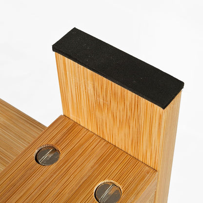 Bamboo Shoe Bench Rack Storage with shelves - Cosy Abode