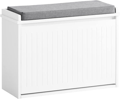 Hallway Shoe Bench Rack Cabinet Seat Cushion - Cosy Abode