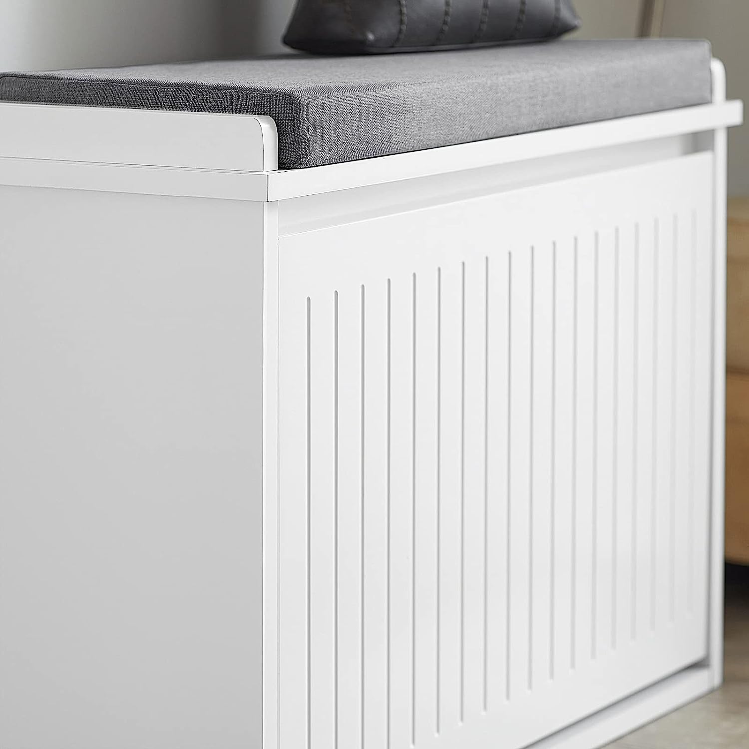 Hallway Shoe Bench Rack Cabinet Seat Cushion - Cosy Abode