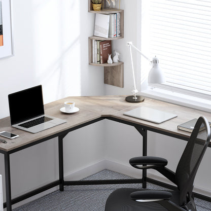 L-Shaped Computer Desk Corner - Cosy Abode
