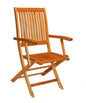 Espanyol Folding Wooden Armchair - Cosy Abode