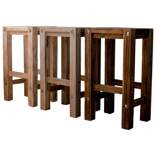 Set of 3 mix n match bar stools - Cosy Abode