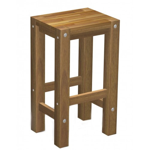 Sturdy Stool Natural oil Finish - Cosy Abode