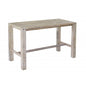 Sturdy 1.8 Metre Bar table White Brush Finish - Cosy Abode