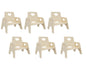 Jooyes Kids Stackable Wooden Toddler Chair H25cm - 6 Pack - Cosy Abode