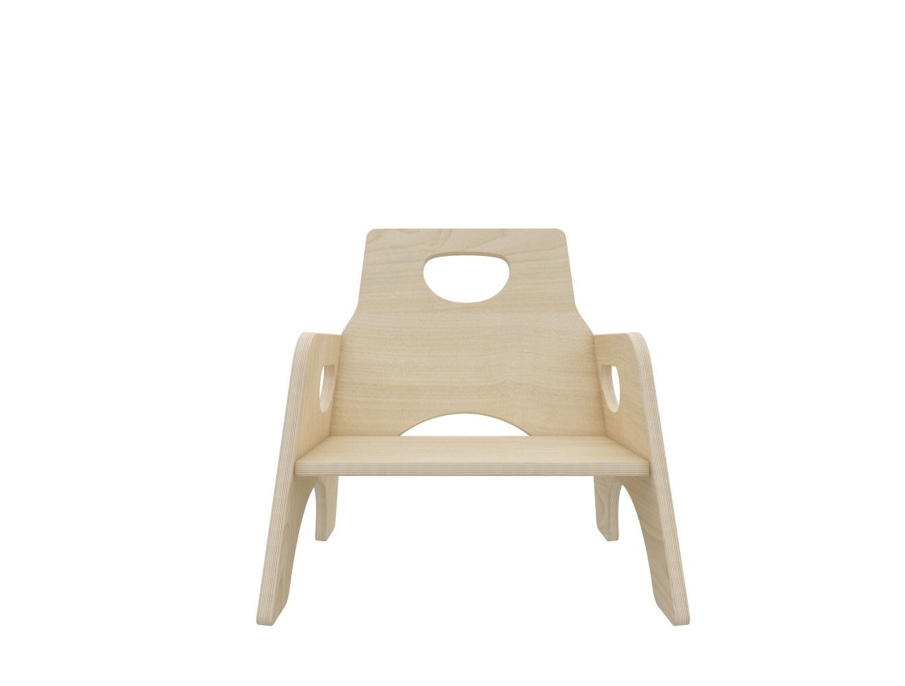 Jooyes Kids Stackable Wooden Toddler Chair H25cm - 6 Pack - Cosy Abode