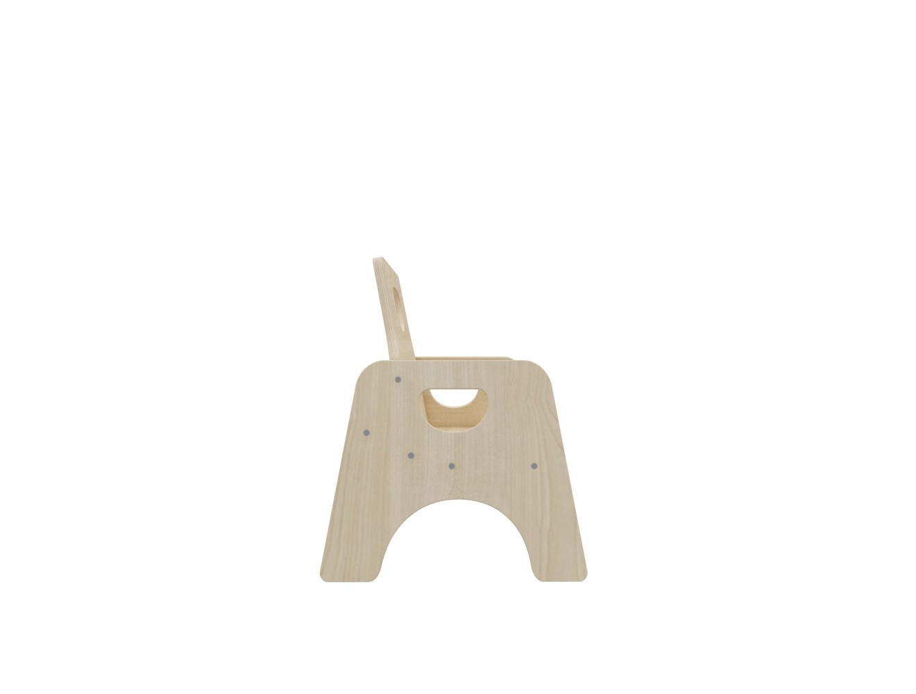 Jooyes Kids Stackable Wooden Toddler Chair H25cm - 6 Pack - Cosy Abode