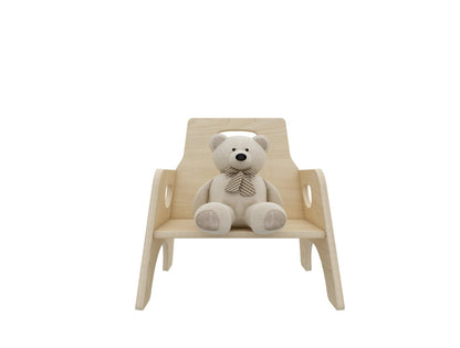 Jooyes Kids Stackable Wooden Toddler Chair H25cm - 6 Pack - Cosy Abode