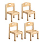 Jooyes Goteborg Kids Stackable Chairs 4 Pack - H30cm - Cosy Abode