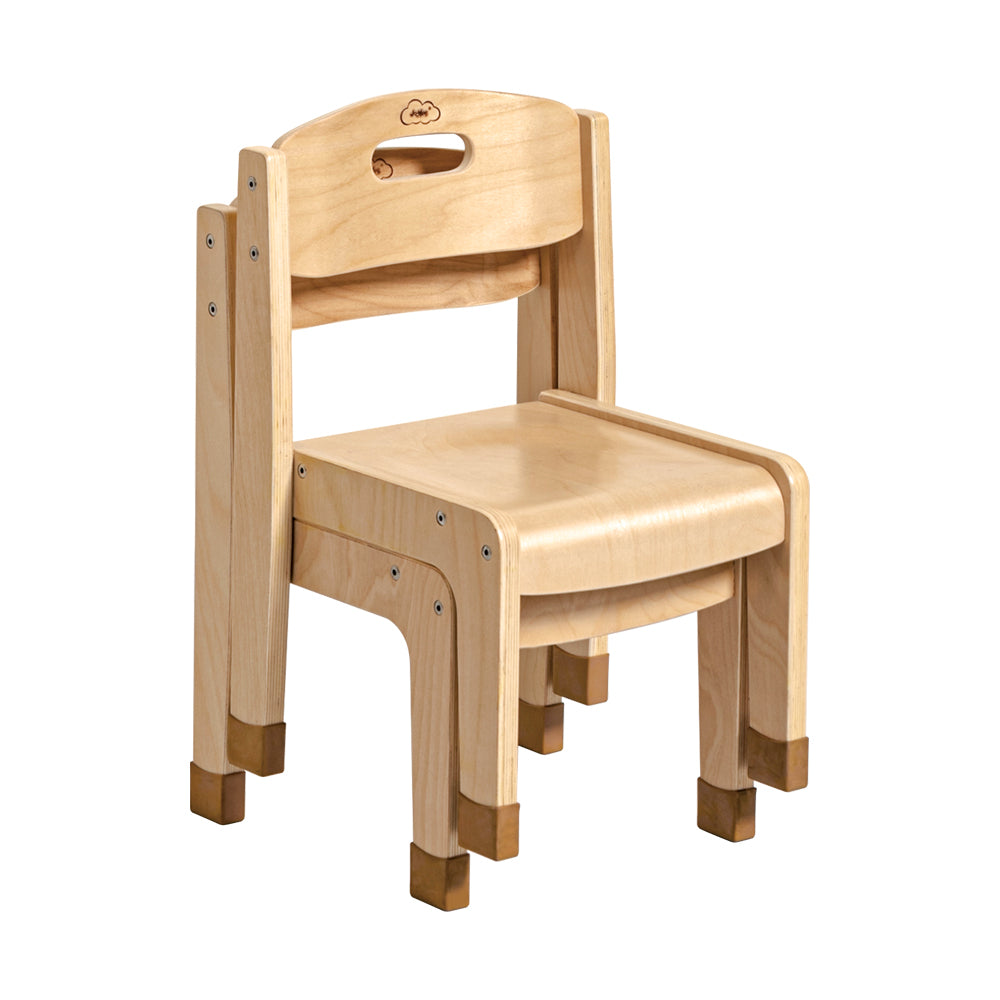 Jooyes Goteborg Kids Stackable Chairs 4 Pack - H30cm - Cosy Abode