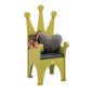 Jooyes Wooden Kids Chair Crown - Green - Cosy Abode