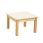 Jooyes Kids Birch Plywood White Square Table - H54cm - Cosy Abode