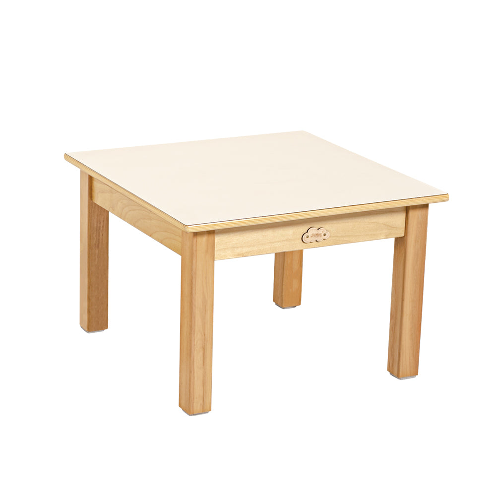 Jooyes Kids Birch and White Square Table - H58cm - Cosy Abode