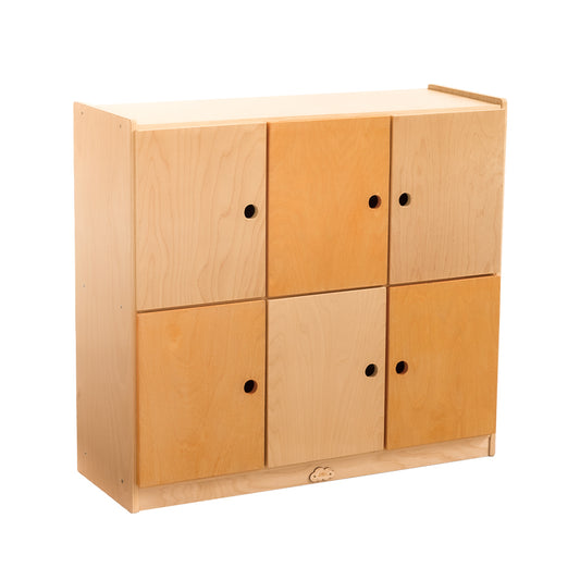 Jooyes School Bag Locker Storage Cabinet - 6 Doors - Cosy Abode