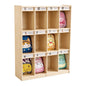 Jooyes 12 Cubbies Bag Locker Storage Cabinet - Cosy Abode