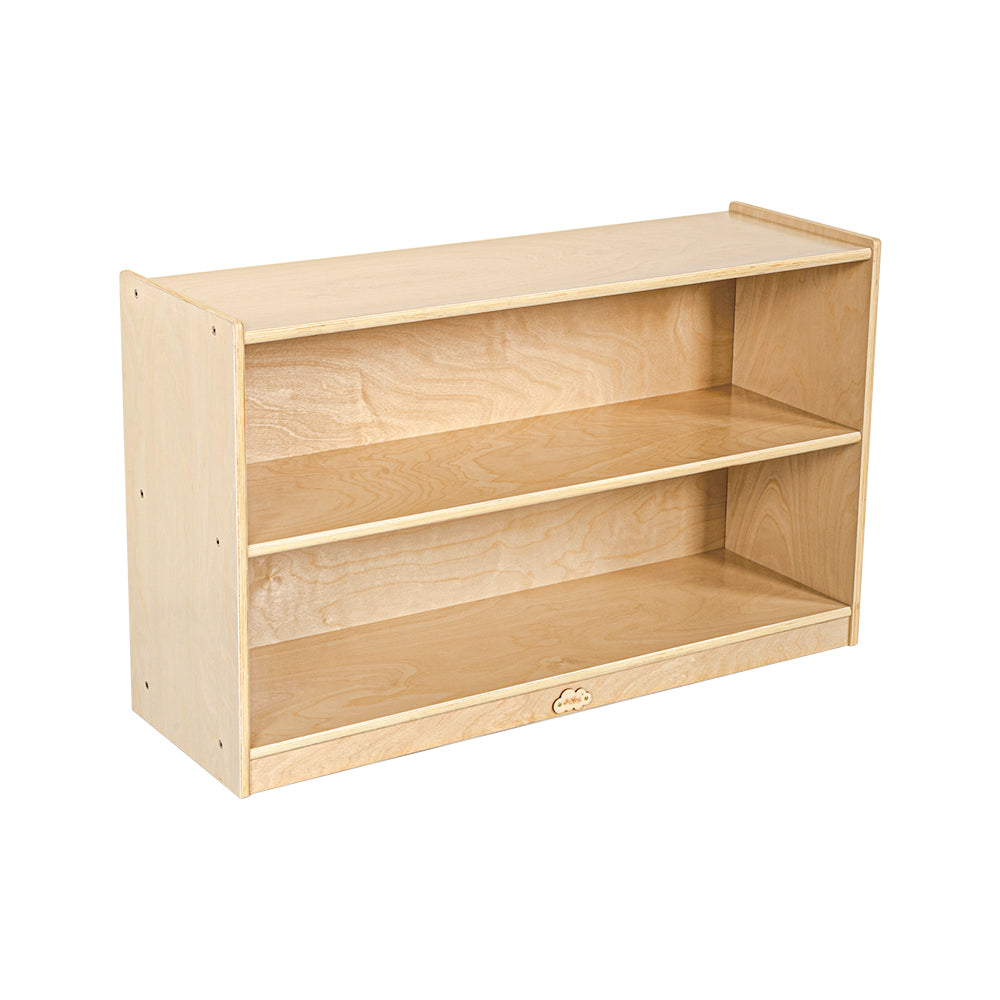 Jooyes 2 Shelf Wooden Storage Cabinet H60.5cm - Cosy Abode