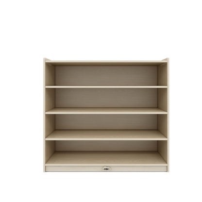 Jooyes Kids 4 Shelf Wooden Bookcase Organiser Storage - H91cm - Cosy Abode