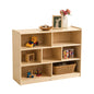 Jooyes 7 Cubby Storage Cabinet Kids Bookcase Organiser - H76cm - Cosy Abode