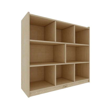 Jooyes 8 Cubby Cabinet Kids Bookshelf Organiser Storage - H91cm - Cosy Abode