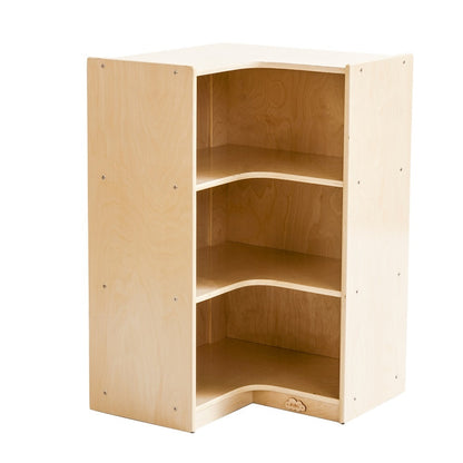 Jooyes Kids 3 Shelf Corner Storage Cabinet - H91cm - Cosy Abode